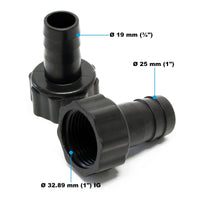 Pompa per laghetto filtro filtrazione corso d'acqua eco acquario laghetto eco 4000 litri all'ora 65 Watt 16_0002808