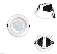 FARETTO LED CIRCLE INCASSO ALETTE PER SOFFITTO PARETE FARO 7W LUCE CALDA LAMPADA