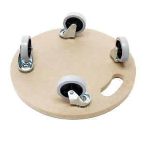 Carrello trasporto su ruote per mobili in lamiera MDF 38 cm 250 kg 16_0000765