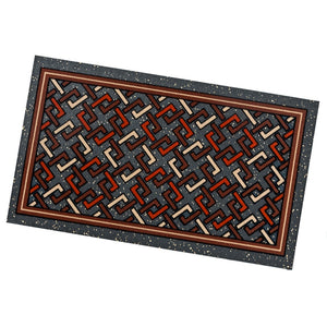 Zerbino Ingresso Gomma Moderno Interno Esterno Asciugapassi Antiscivolo Made In Italy Dis.F