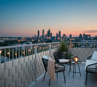 Striscia Banda Frangivista Fasce PVC Rotolo Schermo Privacy Recinzione Balcone Cancello - Grigio