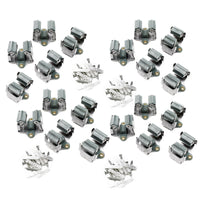 Set 20 porta scope in acciaio da parete per attrezzi pulizia giardinaggio ordina 16_0002482