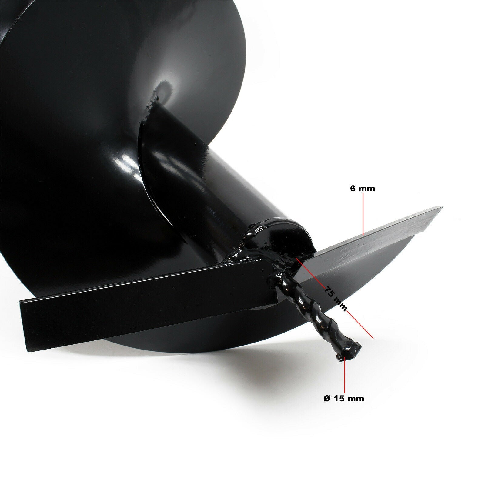 Ricambio coclea 300 m trapano a pavimento giardinaggio 16_0001558