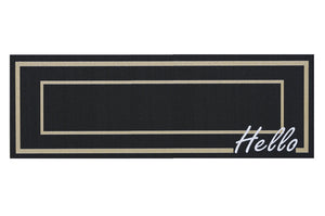 Zerbino Gomma Ecologica Ingresso Porta 25x60 cm Salvagradino Asciugapassi Antiscivolo Dis_F