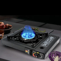 FORNELLO A GAS 1 FIAMMA PORTATILE CON VALIGETTA FORNELLINO DA CAMPEGGIO BDZ-155A