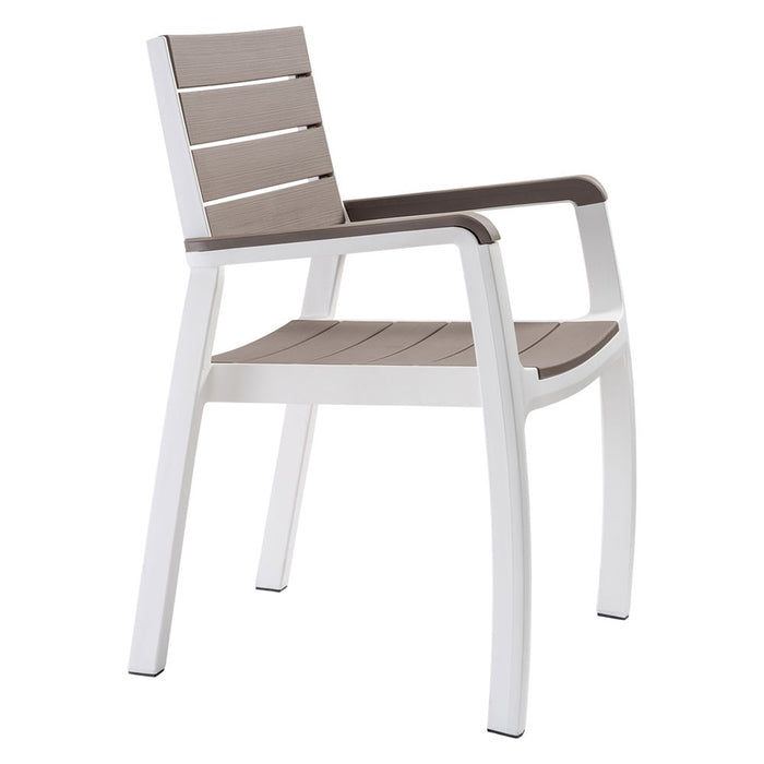 sedia in polipropilene harmony armchair cappuccino