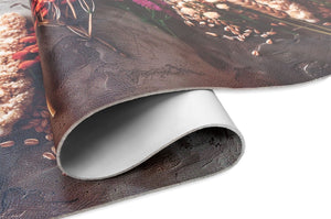 Tappeto Cucina Gomma Pvc 51x80 cm Antimacchia Passatoia Antiscivolo Antisfilo Lavabile Dis_A