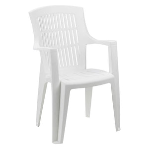 sedia in polipropilene arpa antracite