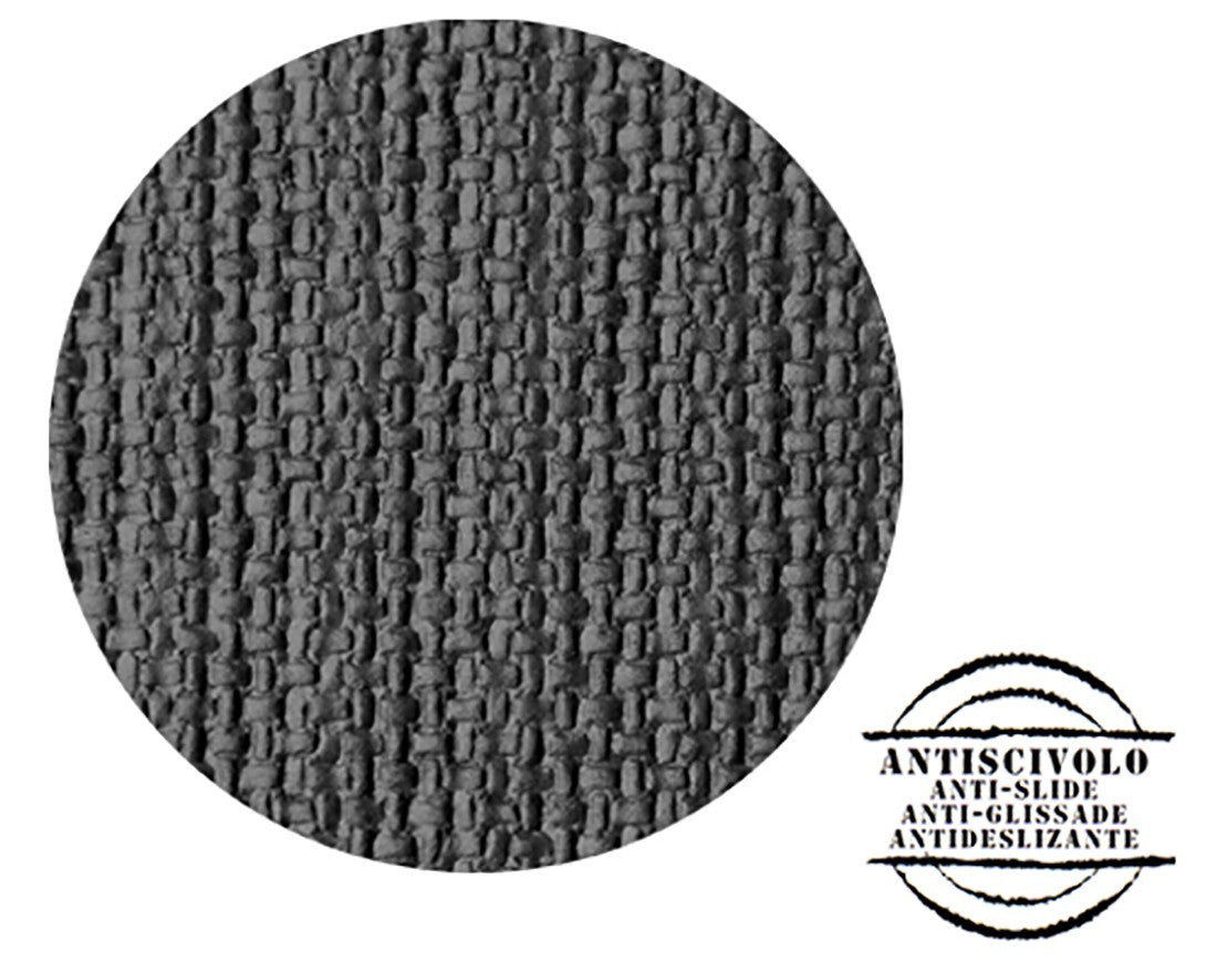 Tappeto Cucina Morbido 3D Assorbente Lavabile Antiscivolo Passatoia Bordata A Righe 57x270 Nero