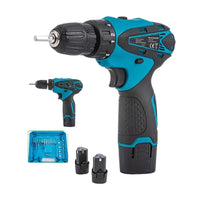 KIT TRAPANO E AVVITATORE A BATTERIA LITIO 48V PROFESSIONALE CON VALIGETTA 08201