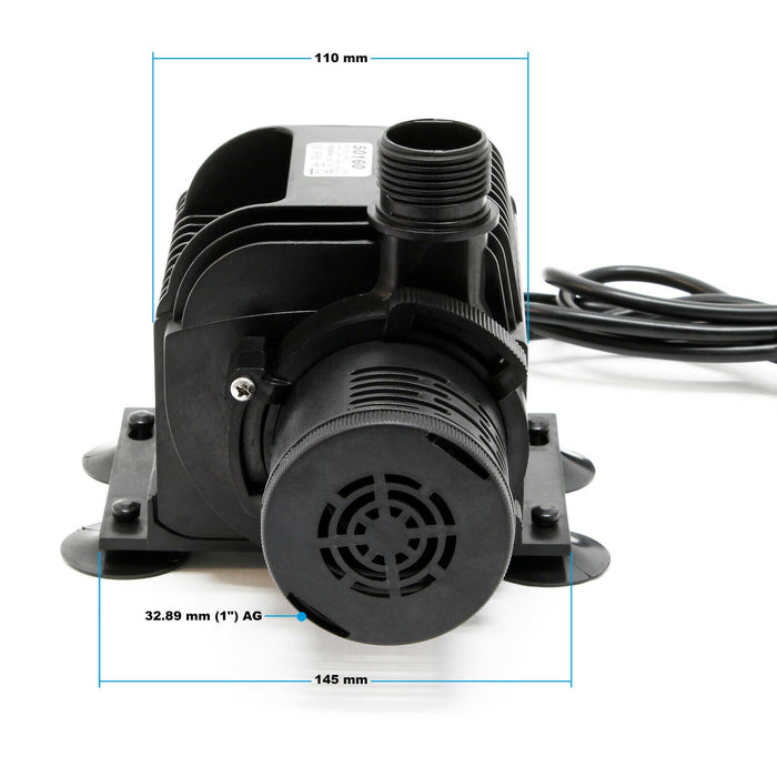 Pompa per laghetto pompa skimmer pompa ruscello fino a 4.000 l/h 65 Watt 16_0002814