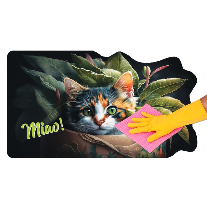 Zerbino Gomma Sostenibile 40X70 Ingresso Antiscivolo Interno Esterno Morbido Moderno Dis.SK