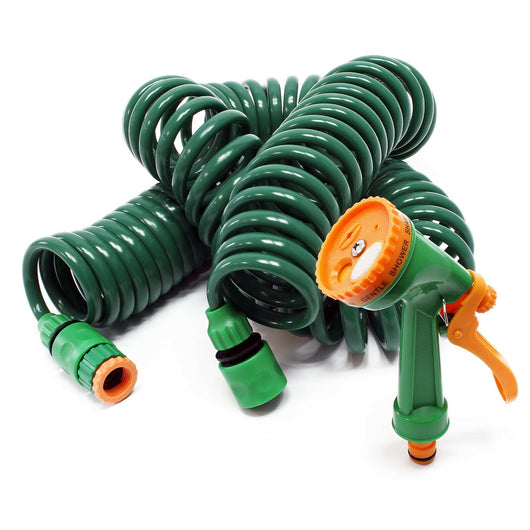 Tubo estensibile per irrigazione a spirale 15 m flessibile giardino casa e giardino 16_0001570