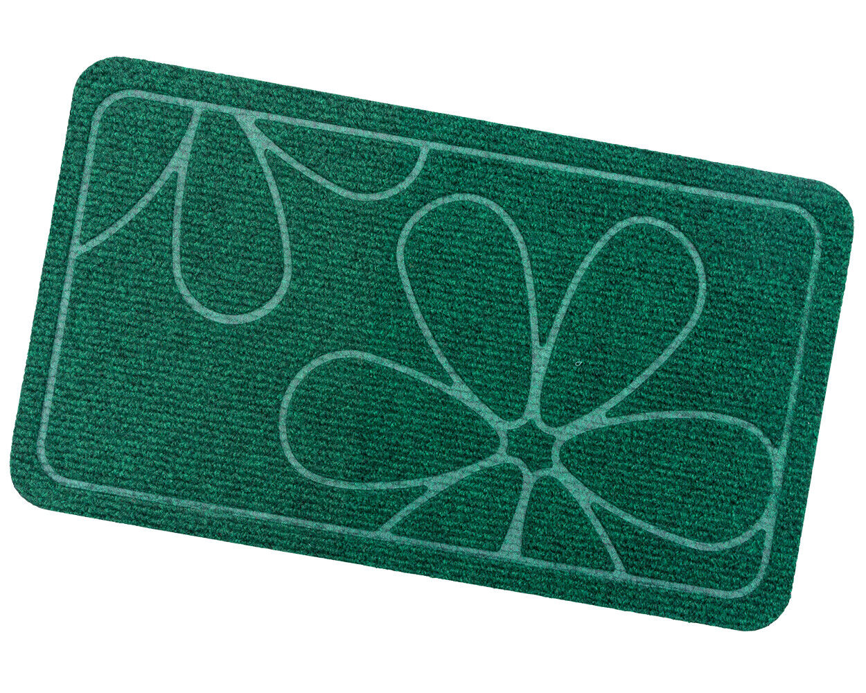 Zerbino Ingresso Assorbente Antiscivolo Asciugapassi Interno Esterno Verde Made In Italy