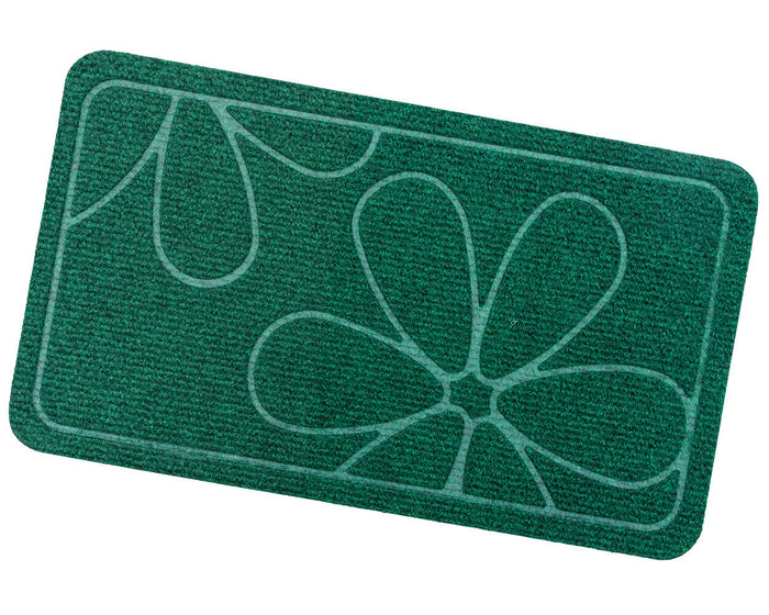 Zerbino Ingresso Assorbente Antiscivolo Asciugapassi Interno Esterno Verde Made In Italy