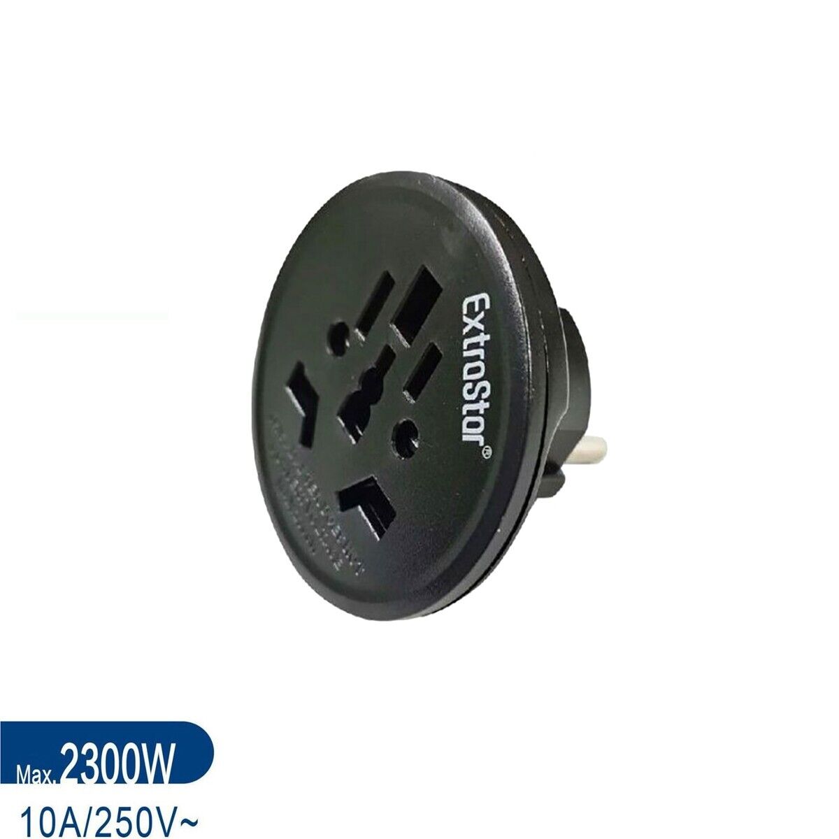 ADATTATORE INTERNAZIONALE MULTIPLO UNIVERSALE PRESA SCHUKO SPINA DA VIAGGIO 10A