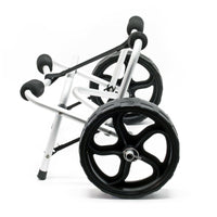 Carrello pieghevole in alluminio 68kg Ruota lampada PU fissaggio con cinghia in nylon 16_0002563