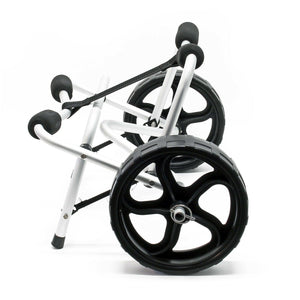 Carrello pieghevole in alluminio 68kg Ruota lampada PU fissaggio con cinghia in nylon 16_0002563