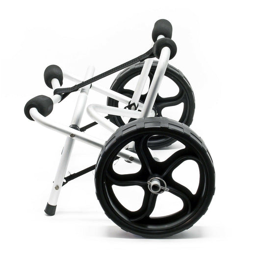 Carrello pieghevole in alluminio 68kg Ruota lampada PU fissaggio con cinghia in nylon 16_0002563