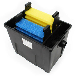 Filtro biologico biofiltrazione filtro decantatore per laghetti + unità UVC + pompa sistema completo 16_0002425