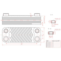 Scambiatore termico inox 10 piastre max 22 kw acqua solare 16_0000829