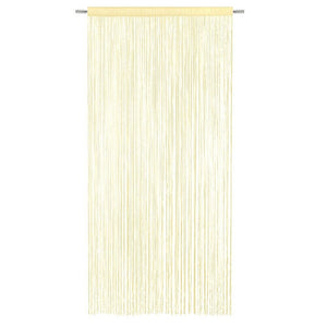 Tenda a Fili Elegante Per Porte Finestre Pannello 100x200 Cm Divisorio Camere Stanze Ambienti Oro