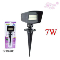 FARO PICCHETTO ESTERNO DA GIARDINO 60 LED SMD LUCE FREDDA 7W DR 490LM 6000K