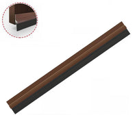 PARAFREDDO PARASPIFFERI SOTTOPORTA ADESIVI PVC RIGIDO CON GOMMA 100CM MARRONE