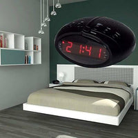 RADIO SVEGLIA DIGITALE DISPLAY LED ROSSO RADIOSVEGLIA COMODINO FM CR-2466