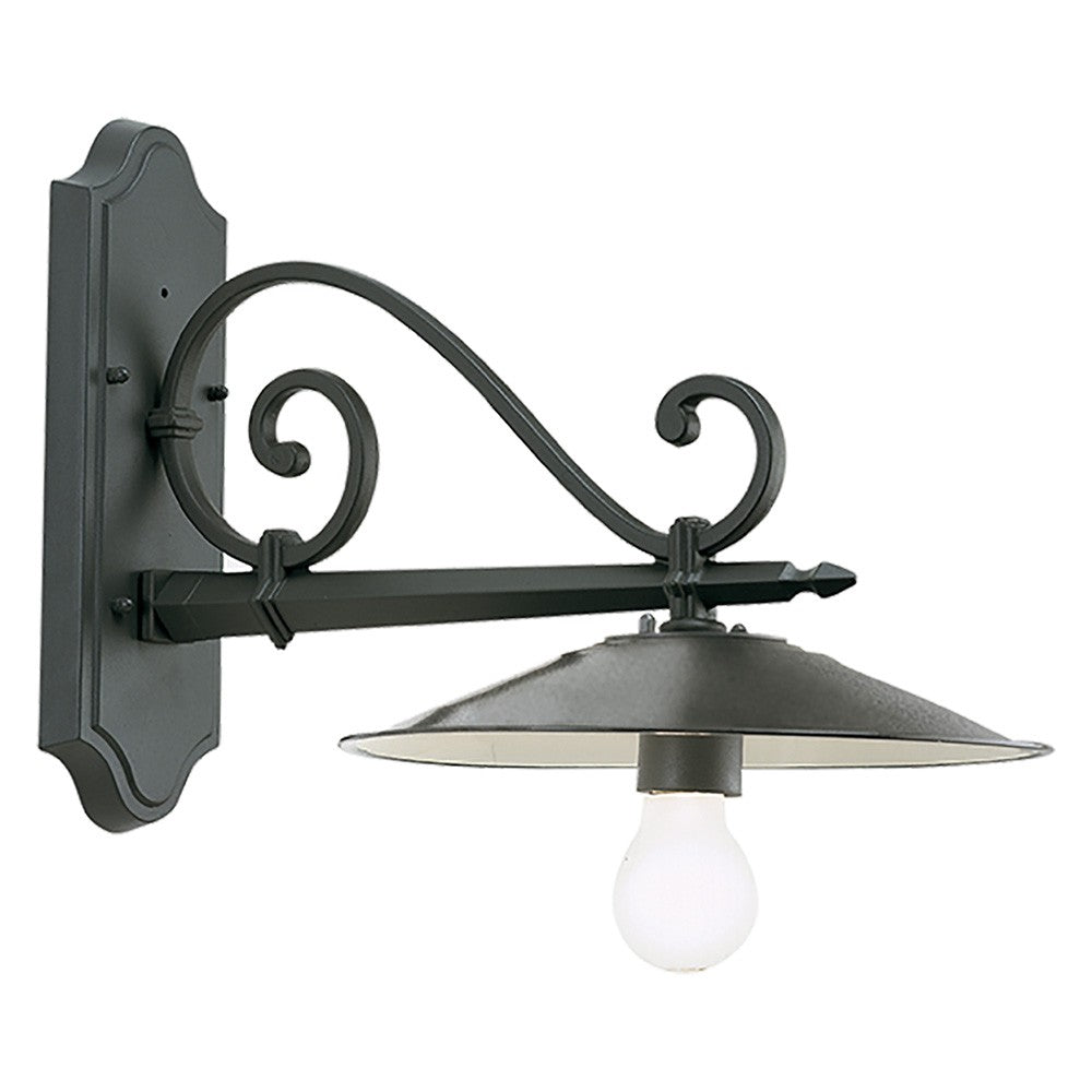 APPLIQUE MEDIA ANTIQUE 25W CM 45X34,5X30 GRIGIO