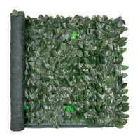 Siepe Artificiale Sintetica 100x1000 cm Finta Recinzione Casa Foglie Rete Telo Privacy Ombreggiante