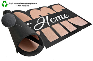 Zerbino Gomma Sostenibile 40X70 Ingresso Antiscivolo Interno Esterno Morbido Moderno Dis.SM