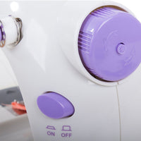 MINI MACCHINA DA CUCIRE 4 IN 1 PER CUCIRE PORTATILE CUCITO FILO SARTA SM-202A