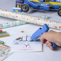 PISTOLA COLLA A CALDO 60W INCOLLATRICE TERMOCOLLANTE BRICOLAGE FAI DA TE