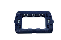 SUPPORTO PLACCA INTERRUTTORI INTERRUTTORE MURO BLU 3 POSTI COMPATIBILE CL 118