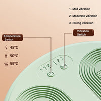 SCALDAPIEDI MASSAGGIANTE USB 3 LIVELLI PIEDI TEMPERATURA E VIBRAZIONE REGOLABILI