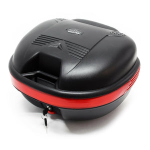 Bauletto 31 litri bauletto per moto scooter quad portapacchi nero opaco portaoggetti 16_0000488