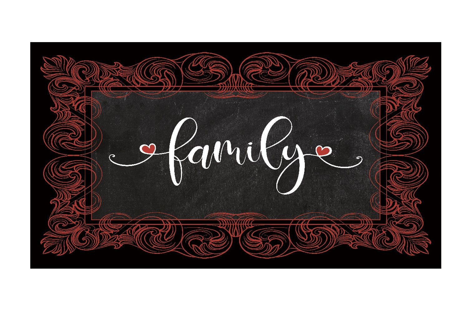 Zerbino Gomma Sostenibile 40X70 Antiscivolo Ingresso Interno Esterno Moderno Dis.A