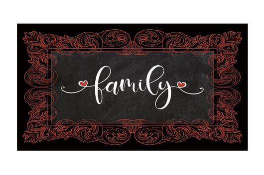 Zerbino Gomma Sostenibile 40X70 Antiscivolo Ingresso Interno Esterno Moderno Dis.A