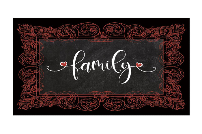 Zerbino Gomma Sostenibile 40X70 Antiscivolo Ingresso Interno Esterno Moderno Dis.A