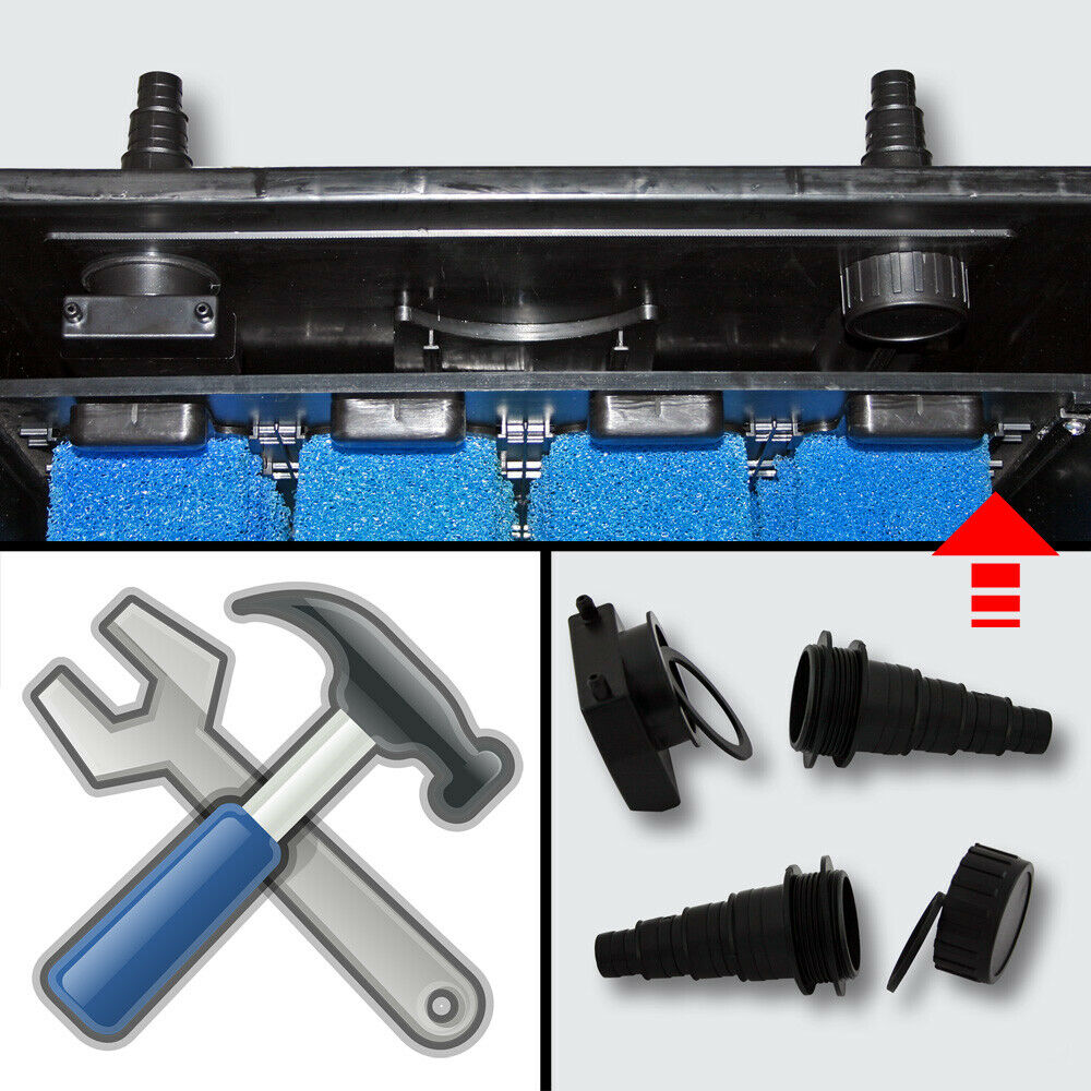 Filtro biologico per laghetto 90.000 litri filtrazione per decantazione laghetto 16_0002428