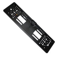 PORTATARGA CON TELECAMERA RETROMARCIA RETROCAMERA 4 LED AUTO VISIONE NOTTURNA