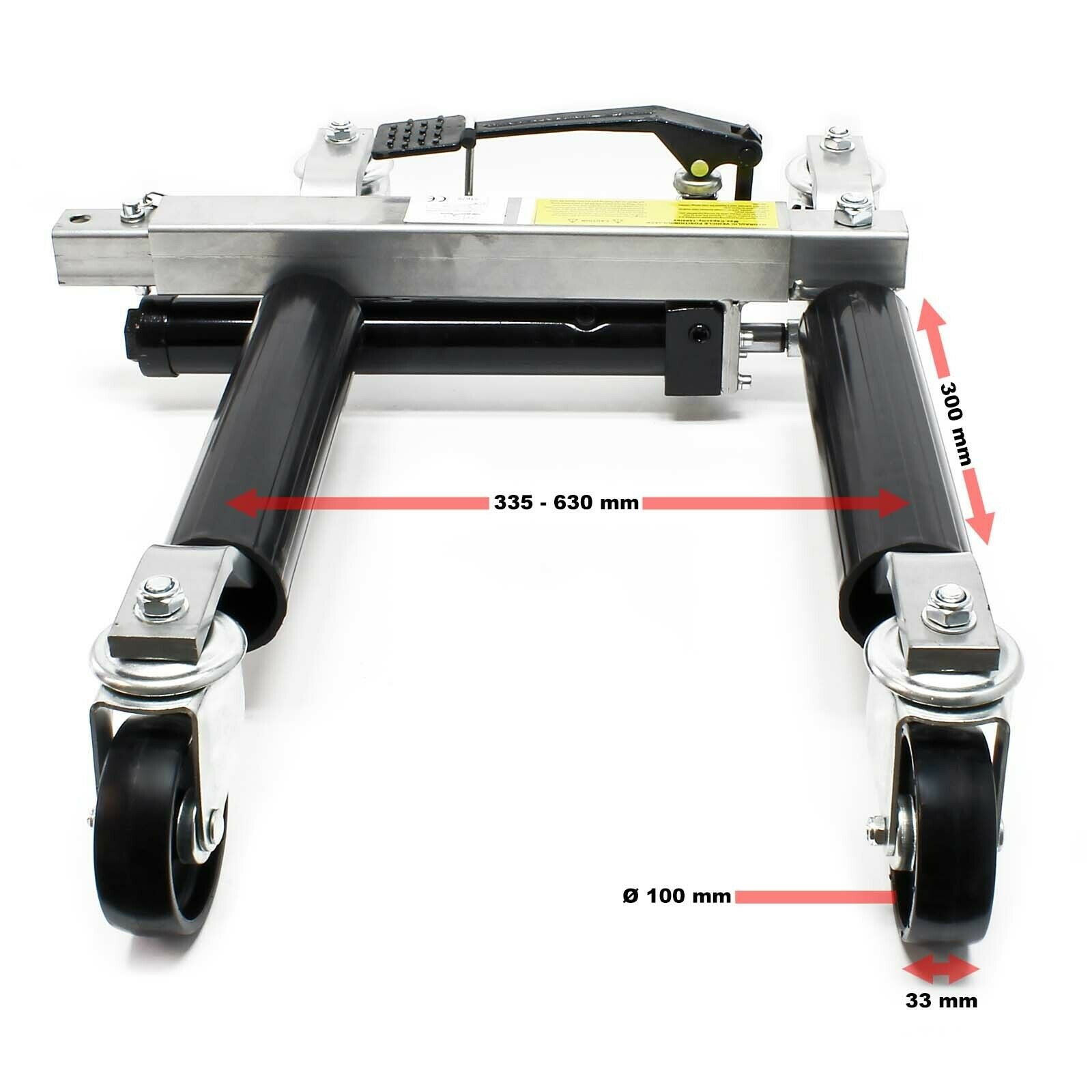 Coppia carrelli da viaggio 2x martinetti go martinetto idraulico 680 kg ricambio automobilistico 16_0002864