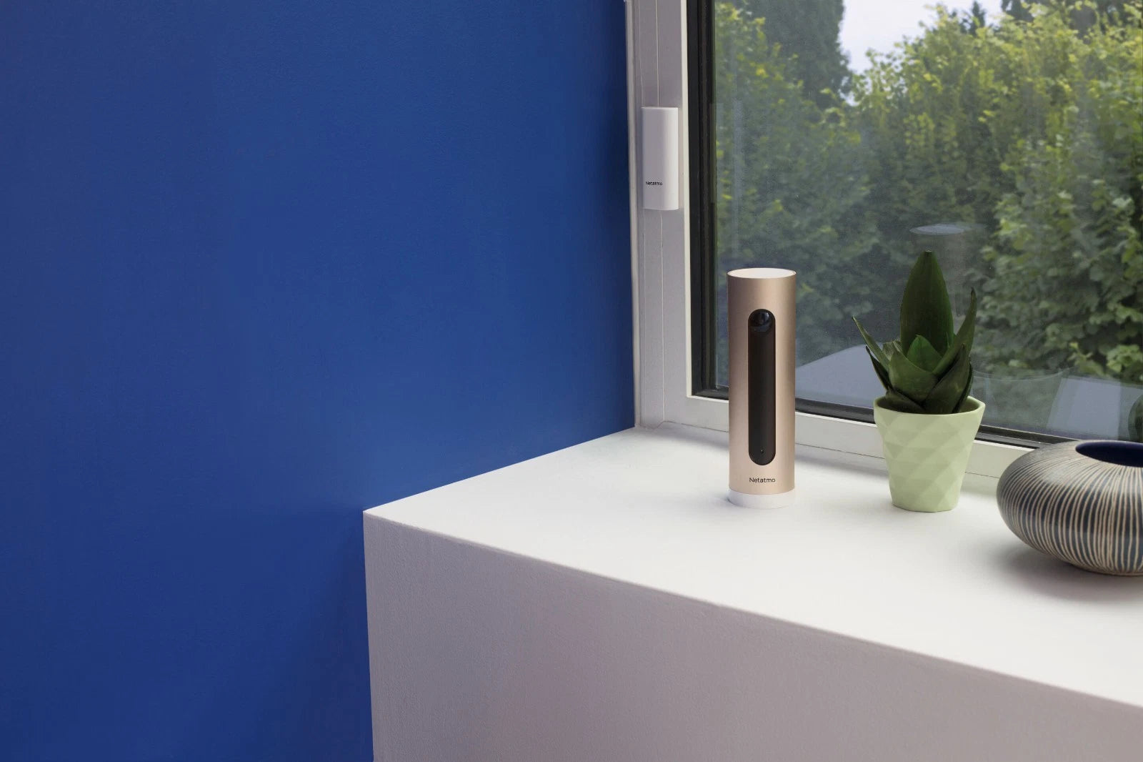 Netatmo Welcome Telecamera di sicurezza intelligente per interni, wifi, prodotto ricondizionato