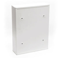 Cassetta postale di design da parete in acciaio zincato 26 x 8,5 x 35 cm bianco 16_0000073