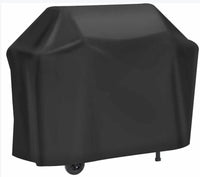 Copertura Protettiva 105X60X95 Cmper Barbecue Rettangolare Resistente all'Acqua e Raggi UV colore nero C2438108