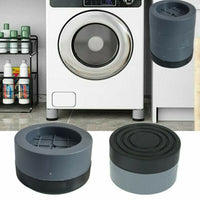 SET 4 PIEDINI ANTI VIBRAZIONE LAVATRICE ASCIUGATRICE UNIVERSALI GOMMA PIEDI PAD