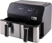 FRIGGITRICE ARDES AD ARIA DUAL DOPPIO CESTELLO TEMPERARURA 80/200