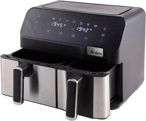 FRIGGITRICE ARDES AD ARIA DUAL DOPPIO CESTELLO TEMPERARURA 80/200
