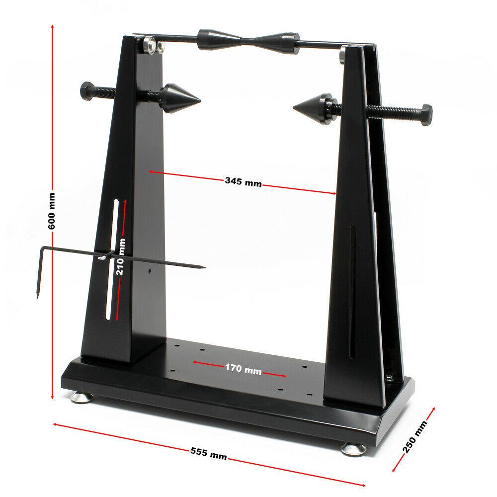 Equilibratrice per ruote moto / ruote per bici a raggi, equilibratura a rulli per cerchi 16_0002829